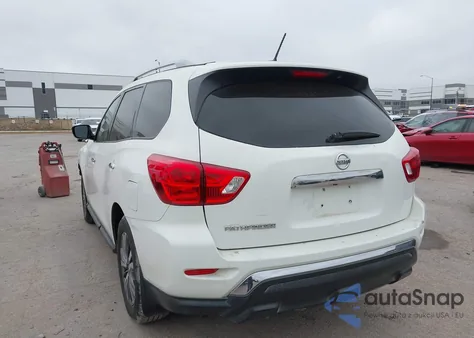 2017 Nissan Pathfinder S из США, поврежденный, VIN 5N1DR2MN0HC909273